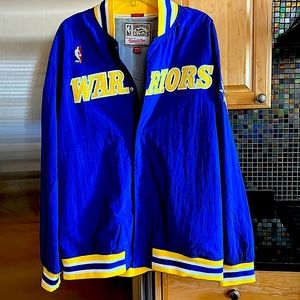Warriors NBA collector jacket